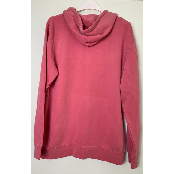INDEPENDENT Trading Company Pink Fleece Am I Dreaming ? Hooded Hoodie Size M - Picture 6 of 13